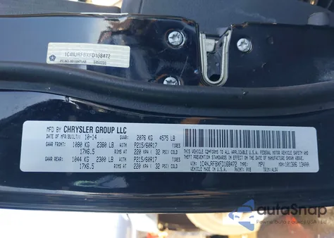 2015 Jeep Patriot High Altitude Edition z USA, uszkodzony, nr VIN 1C4NJRFBXFD168472